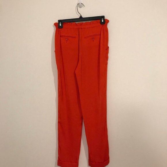BCBGMaxAzria Orange Pants Bennet Saffrom Pants - Picture 5 of 6